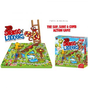 3D Snake N Ladders