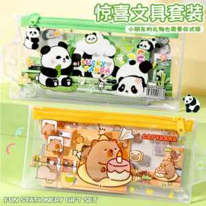 Alternative view of Cute Stationery Set (Zip Bag) (Assorted Designs)